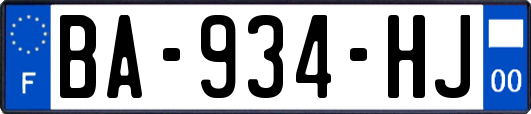 BA-934-HJ