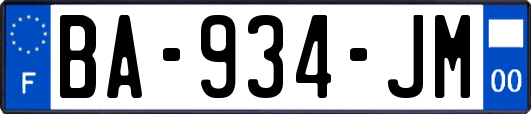 BA-934-JM