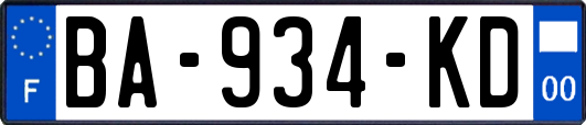 BA-934-KD