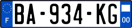 BA-934-KG
