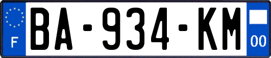 BA-934-KM