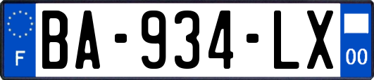 BA-934-LX
