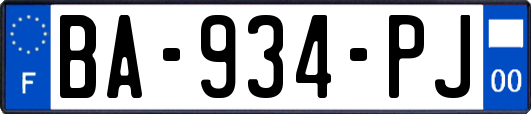 BA-934-PJ