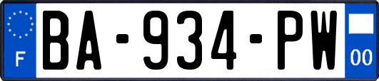 BA-934-PW