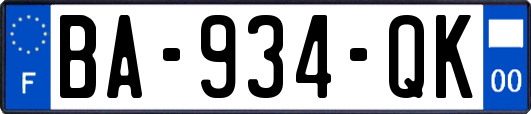 BA-934-QK