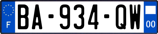 BA-934-QW
