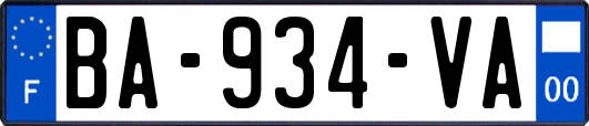 BA-934-VA