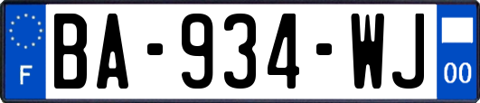 BA-934-WJ