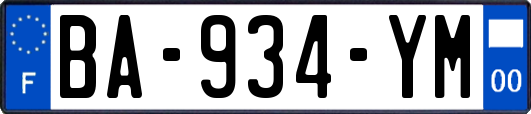 BA-934-YM