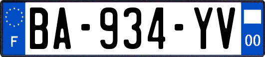 BA-934-YV