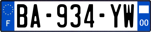 BA-934-YW