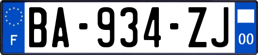 BA-934-ZJ