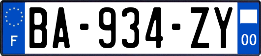 BA-934-ZY