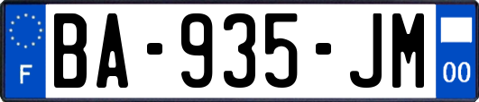 BA-935-JM