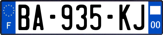 BA-935-KJ