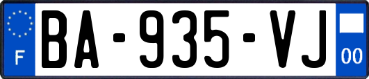 BA-935-VJ