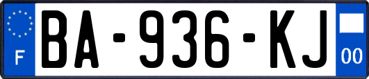 BA-936-KJ