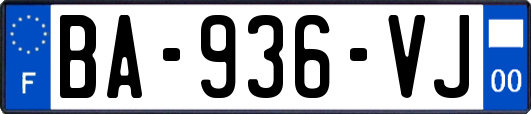 BA-936-VJ