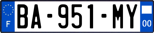 BA-951-MY