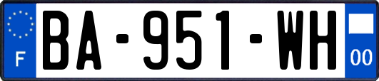 BA-951-WH