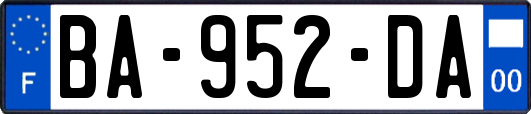 BA-952-DA