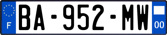 BA-952-MW