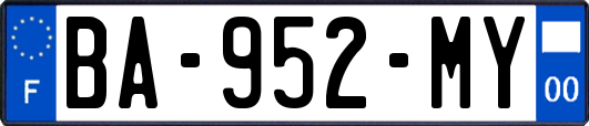 BA-952-MY
