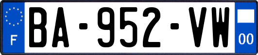 BA-952-VW