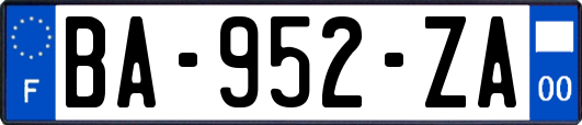 BA-952-ZA