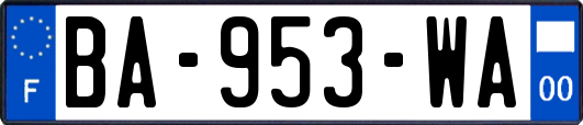 BA-953-WA
