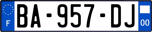 BA-957-DJ