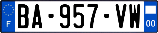 BA-957-VW