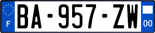 BA-957-ZW