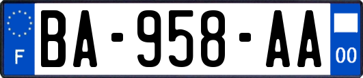 BA-958-AA