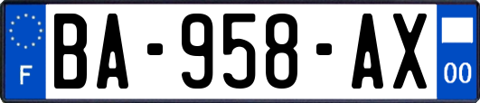 BA-958-AX