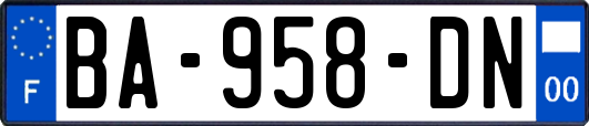 BA-958-DN