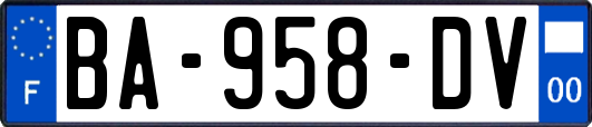 BA-958-DV