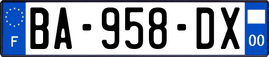 BA-958-DX