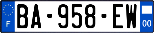 BA-958-EW