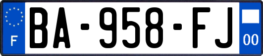 BA-958-FJ