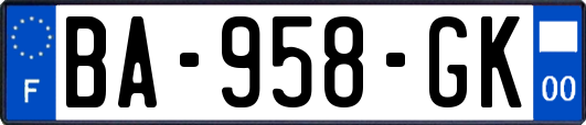 BA-958-GK