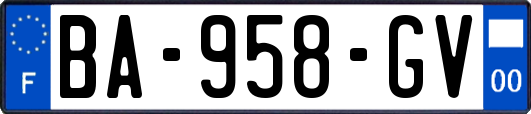 BA-958-GV