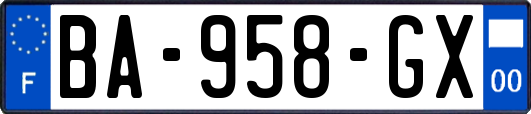 BA-958-GX