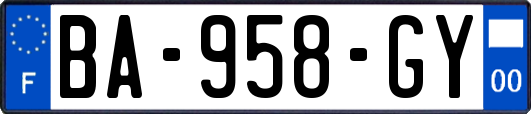 BA-958-GY