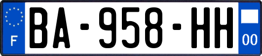 BA-958-HH