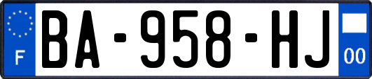 BA-958-HJ