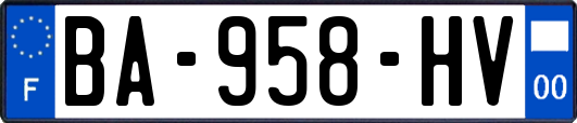 BA-958-HV