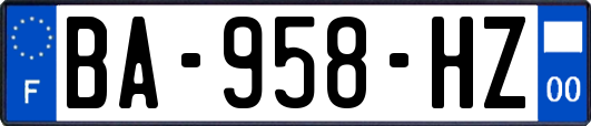 BA-958-HZ