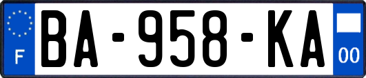 BA-958-KA