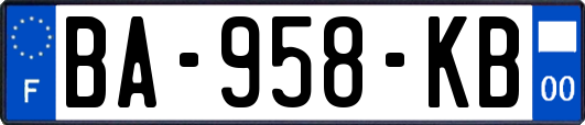 BA-958-KB